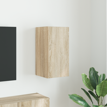 TV Wall Cabinet Sonoma 30 x 31 x 60 cm Engineered Wood