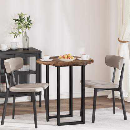 Table Top Old wood Ø 70 x 1.5 cm Engineered Wood