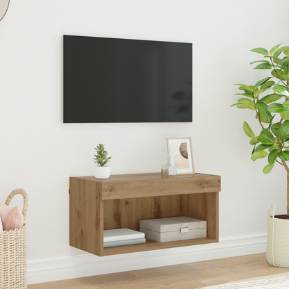 TV Cabinet Set Artisan Oak 60 x 30 x 30 cm Engineered Wood