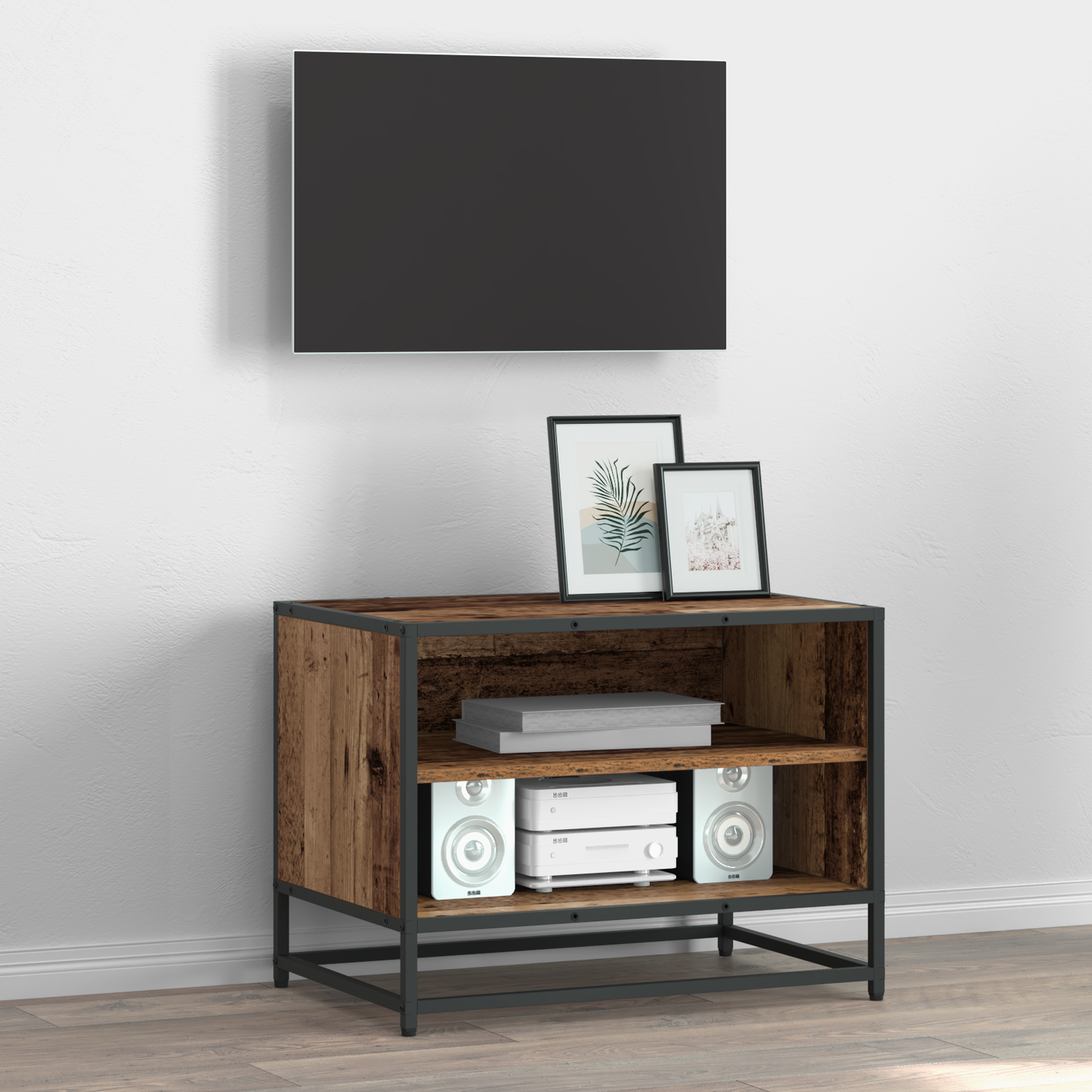 TV Units Old Wood 61 x 40 x 46 cm Engineered wood