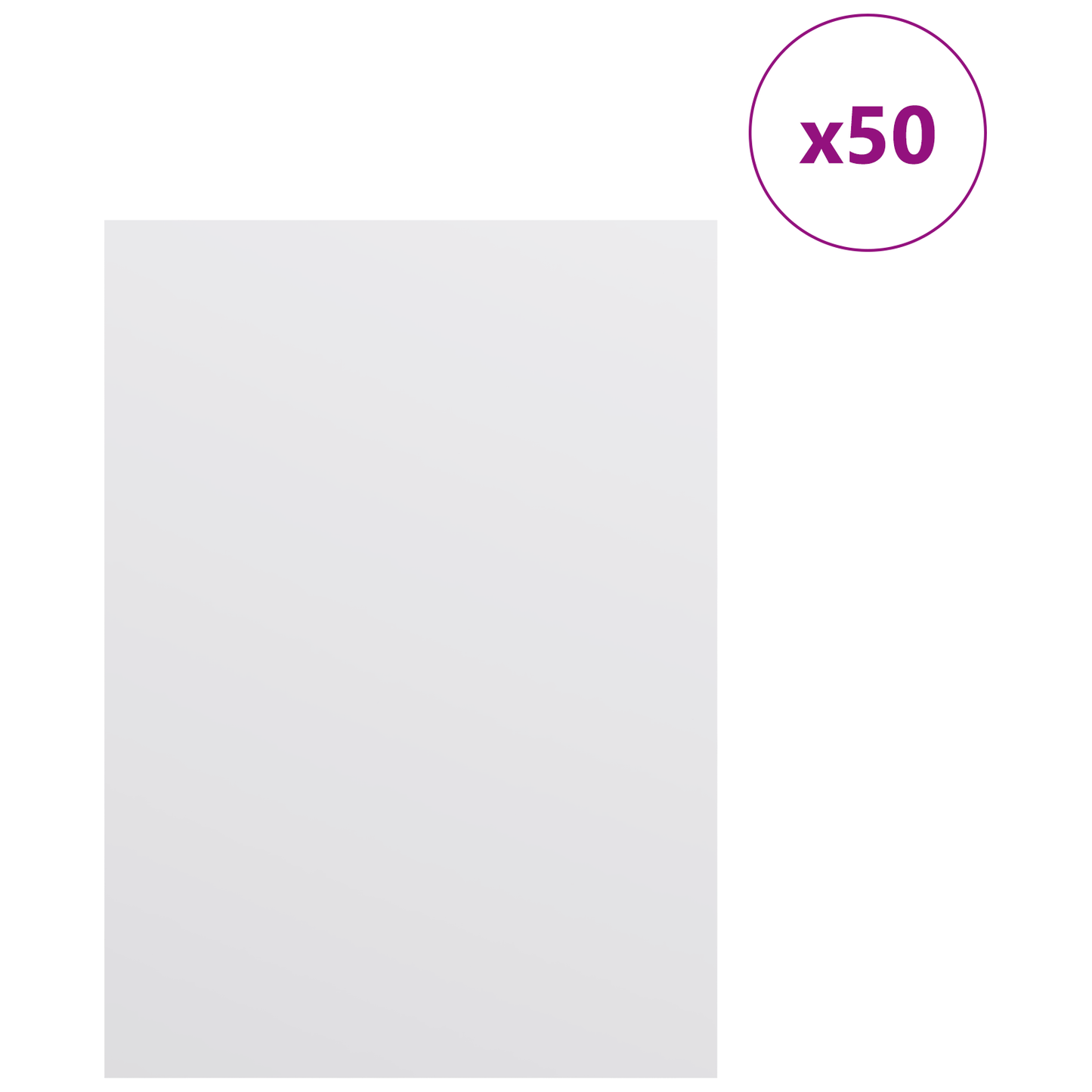 Decor Panels 50 pcs White 15 x 21 x 0.27 cm Engineered Wood