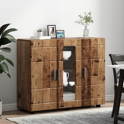 Wooden Cabinet Old Wood 88.5 x 30.5 x 73 cm Engineered Wood