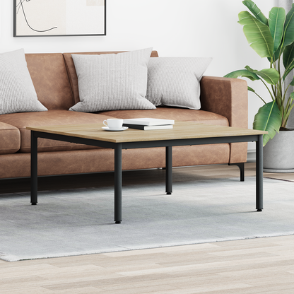 Coffee Table Sonoma 100 x 100 x 45 cm Engineered Wood