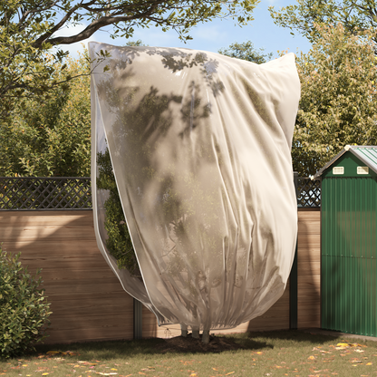 Frost Protection Plant Fleece Covers 3 pcs Beige 3.5 x 2.5 m