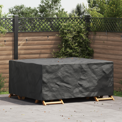 Furniture Cover Plain Black 200 x 150 x 85 cm 210D
