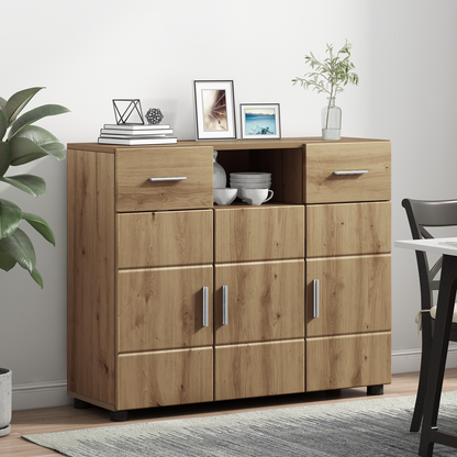 Wooden Cabinet Artisan Oak 88.5 x 30.5 x 73 cm Engineered Wood