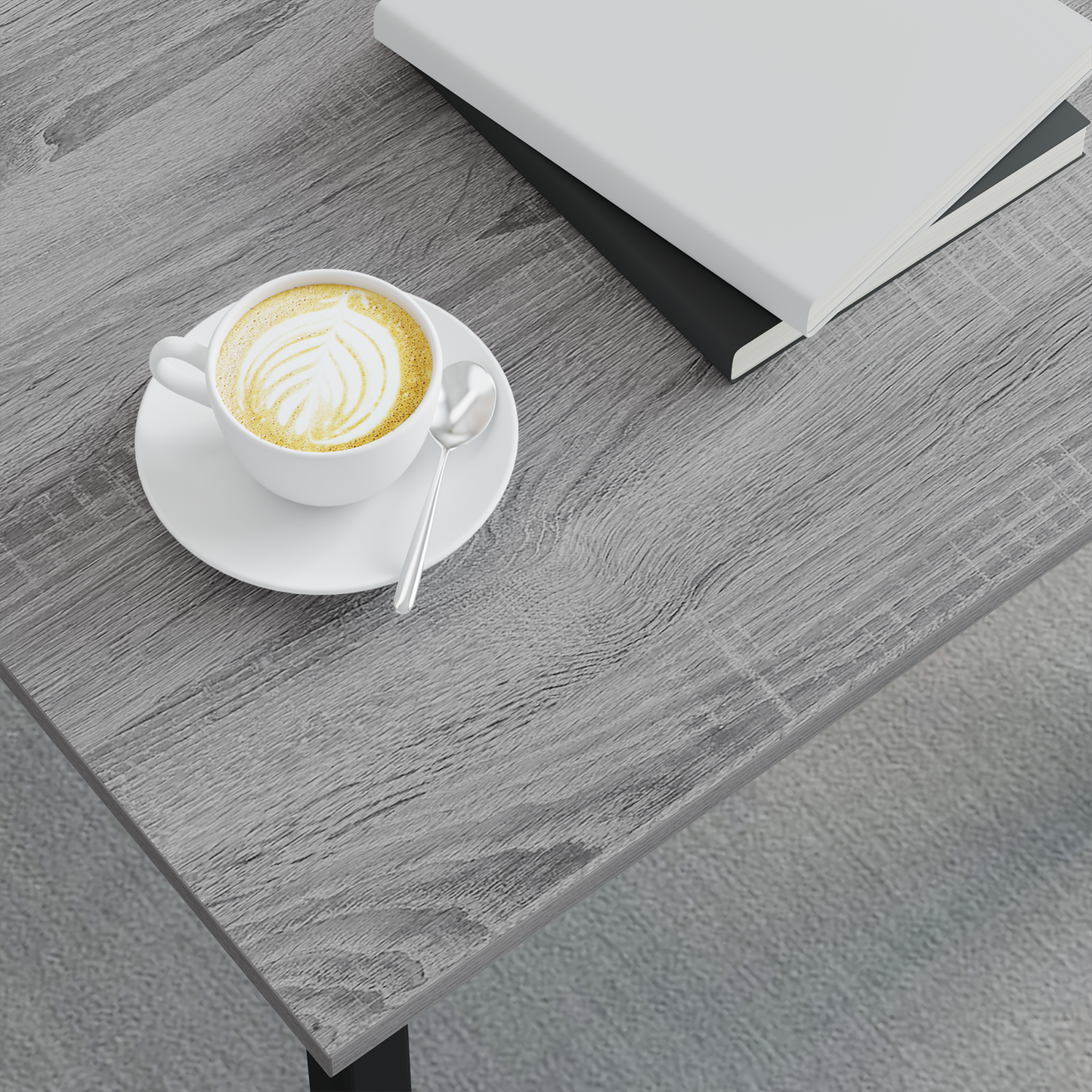Coffee Table Grey Sonoma 50 x 50 x 36 cm Engineered Wood