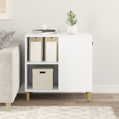 Cat House White 72 x 42.5 x 70 cm Engineered Wood
