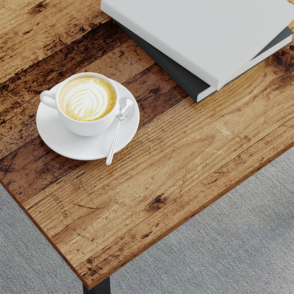 Coffee Table Old Wood 50 x 50 x 36 cm Engineered Wood