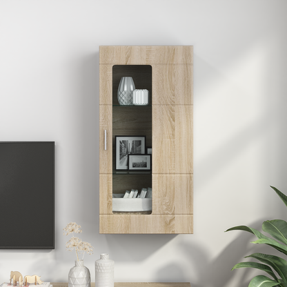 Wooden Cabinet Sonoma Oak 50 x 29 x 100 cm Engineered Wood