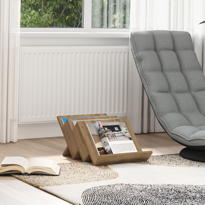 Magazine Rack Artisan Oak 53 x 40 x 28.5 cm Engineered Wood