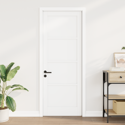 Interior Door White 78 x 211 cm Plywood