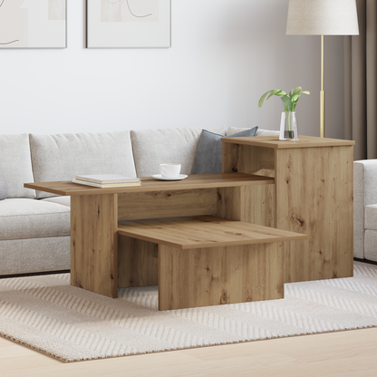 Console Table Artisan Oak 91.5 x 35 x 38.5 cm Engineered Wood