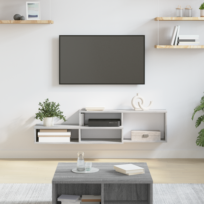 Wall TV Stand 120 x 25 x 28.5 cm Engineered Wood