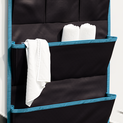 Storage Bag with Storage Black 66 x 40 cm Oxford