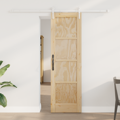 Sliding Door ORKDAL Natural and White 61 x 198.5 cm