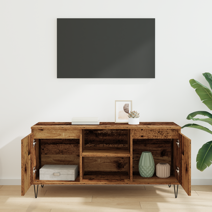 TV Cabinet Old Wood 104 x 35 x 50 cm Engineered Wood