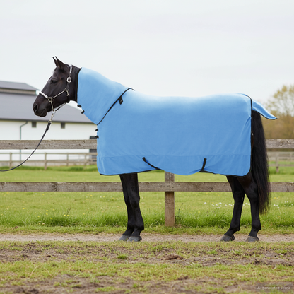 Horse Blanket Full Aqua 135 cm Polyester