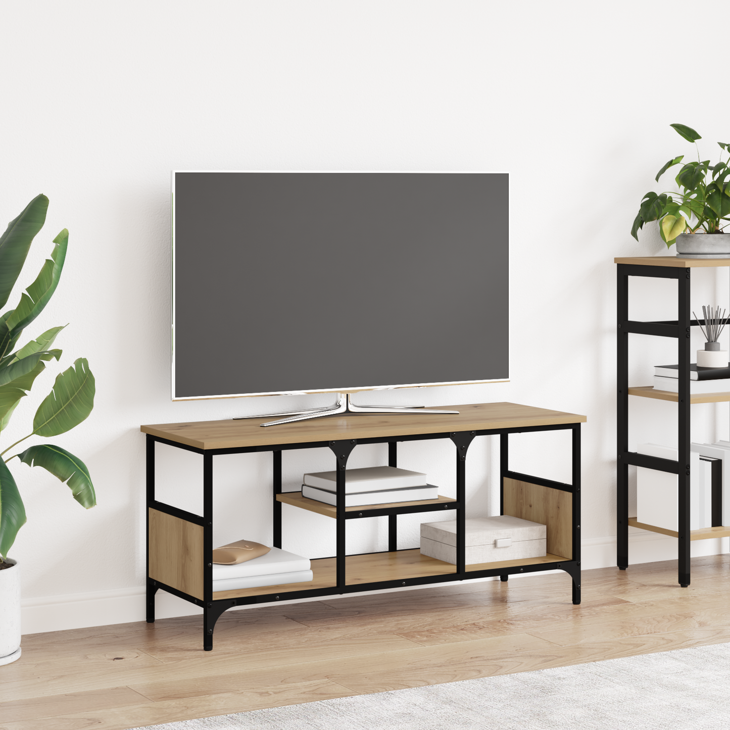 TV Cabinet Artisan Oak 100 x 35 x 45 cm
