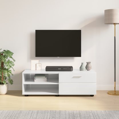 Wooden Cabinet Concrete Grey 100.5 x 39 x 30 cm Engineered Wood