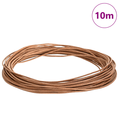 Leather Cord Brown Ø1.5 mm x 10 m Leather