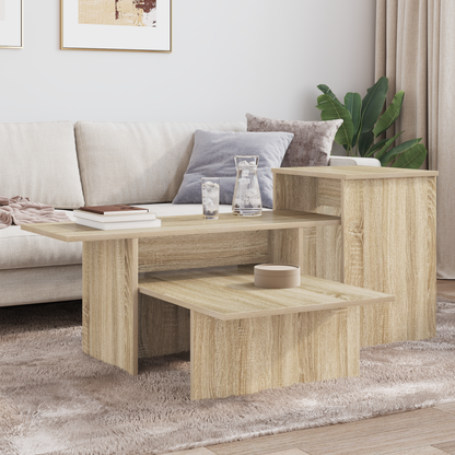 Console Table Sonoma Oak 91.5 x 35 x 38.5 cm Engineered Wood