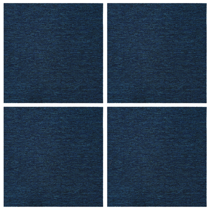 Carpet Tile Blue 50 x 50 cm 4 pcs PP and Bitumen