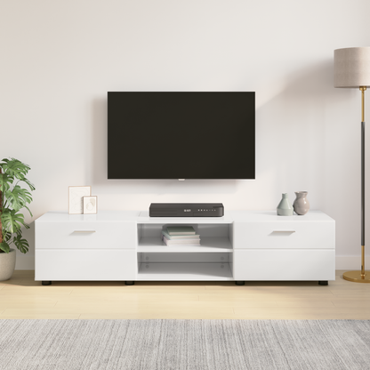 Wooden Cabinet Concrete Grey 150 x 39 x 30 cm Engineered Wood