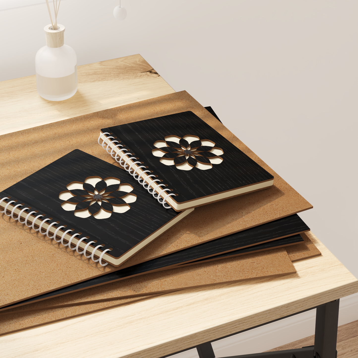 Decor Panels 50 pcs Black Oak 30 x 42 x 0.27 cm Engineered Wood
