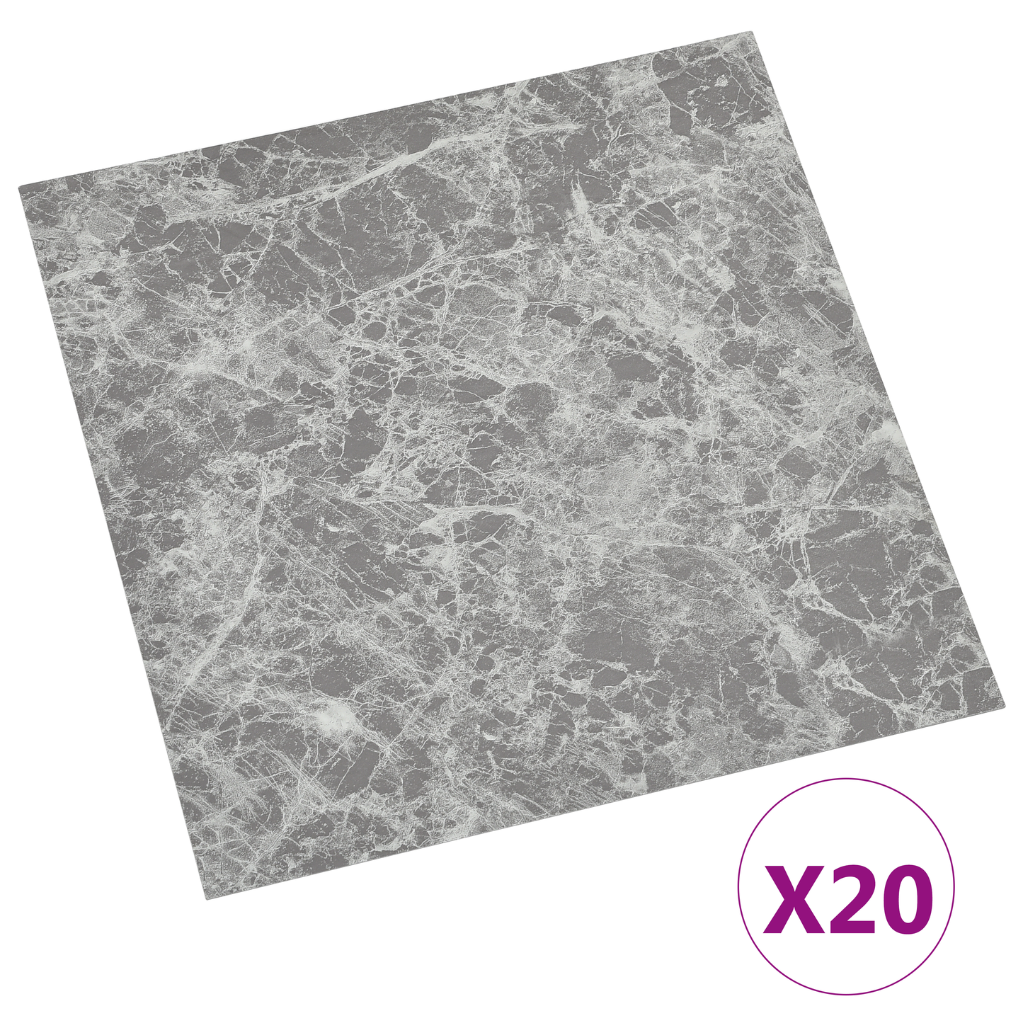 Self-adhesive Flooring Planks 30.5 x 30.5 cm 20 pcs PVC