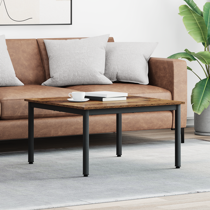 Coffee Table Old Wood 80 x 80 x 45 cm Engineered Wood