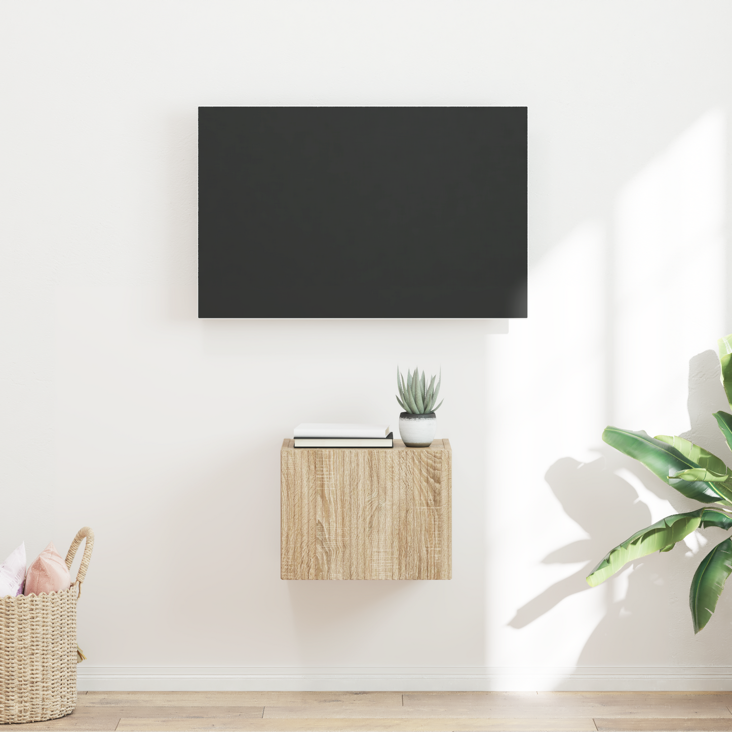 TV Wall Cabinet Sonoma 39 x 31 x 29.5 cm Engineered Wood