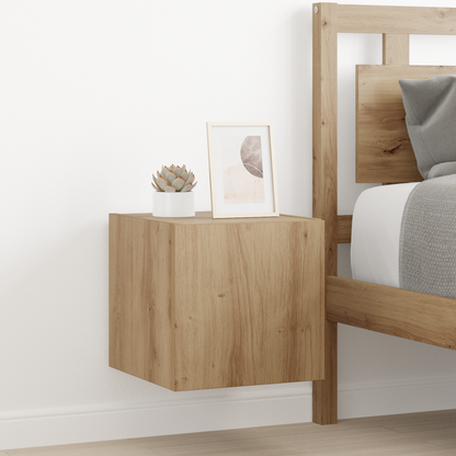 TV Wall Cabinet Artisian Oak 30.5 x 35 x 30 cm Engineered Wood