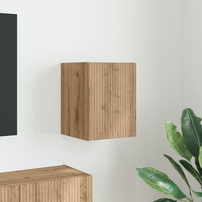 TV Wall Cabinet Artisian Oak 30 x 31 x 40 cm Engineered Wood
