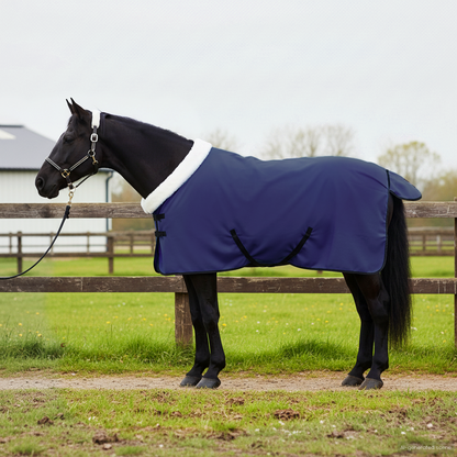 Horse Blanket Navy Blue 85 cm Polar fleece