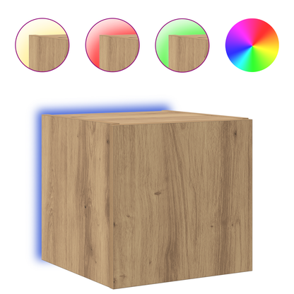 TV Wall Cabinet Artisian Oak 30.5 x 35 x 30 cm Engineered Wood