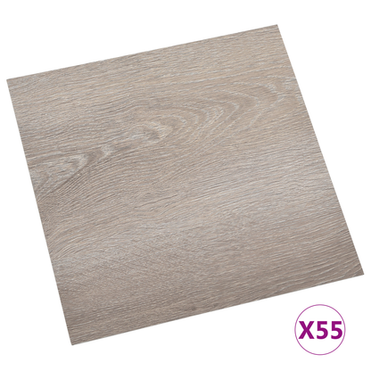 Flooring Planks 5.11 m² 55 pcs PVC Wood