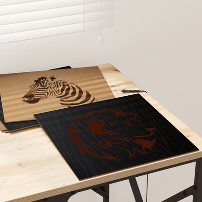 Decor Panels 50 pcs Black Oak 30 x 30 x 0.27 cm Engineered Wood