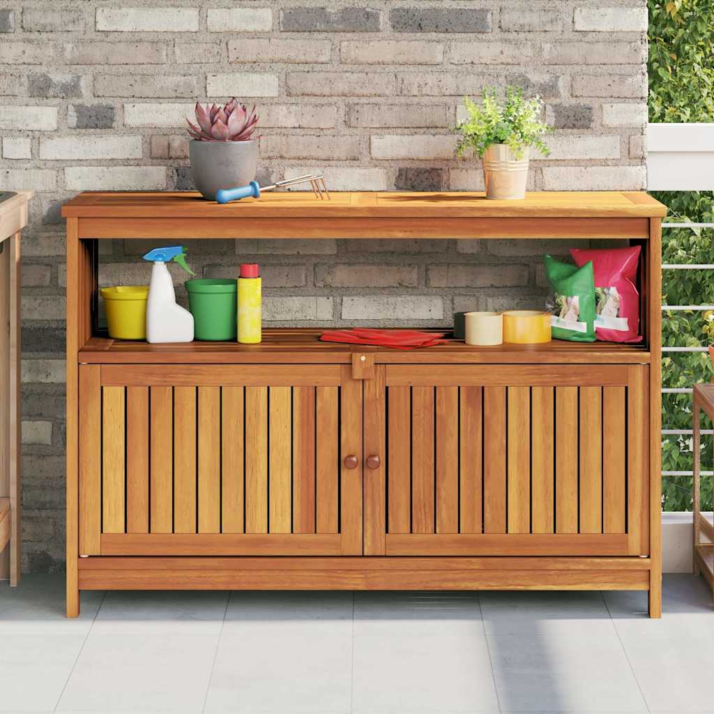 Garden Console Table 110x35x75 cm Solid Wood Acacia