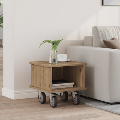 TV Stand Artisan Oak 37 x 35 x 35 cm Engineered Wood