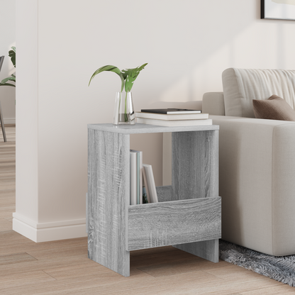 Magazine Rack Grey Sonoma 35 x 30 x 45 cm