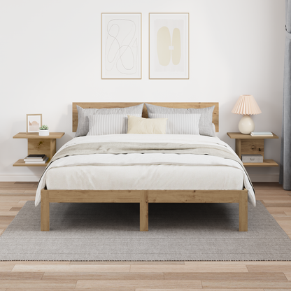 Bedside Table 2 pcs Artisan Oak 40 x 30 x 25 cm Engineered Wood