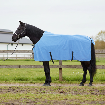 Horse Blanket Full Aqua 135 cm Polyester