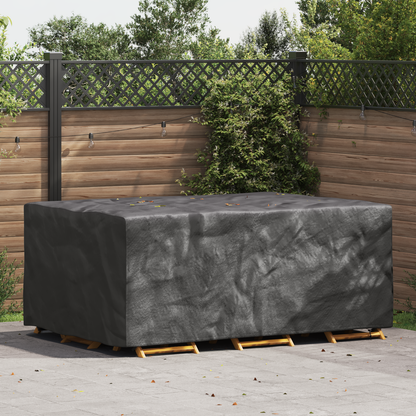 Furniture Cover Plain Black 230 x 165 x 80 cm 210D