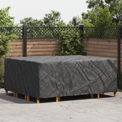Furniture Cover Plain Black 250 x 210 x 70 cm 600D