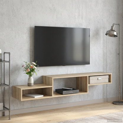 Wall-mounted TV Cabinet Wall-Mounted Sonoma Oak
