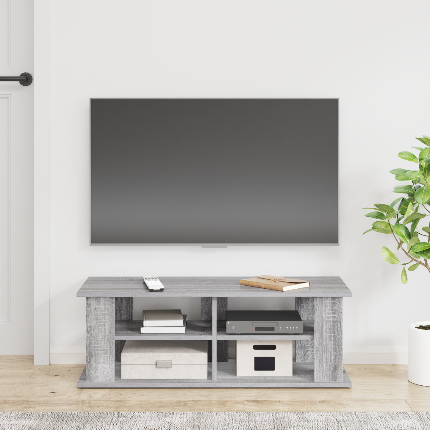 TV stand Grey Sonoma 96 x 35 x 33.5 cm