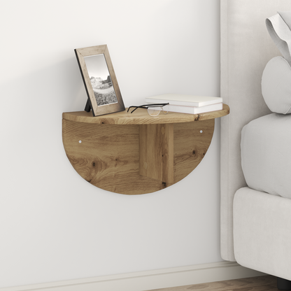 Wall Shelf Artisan Oak 48 x 24 x 24 cm Engineered Wood