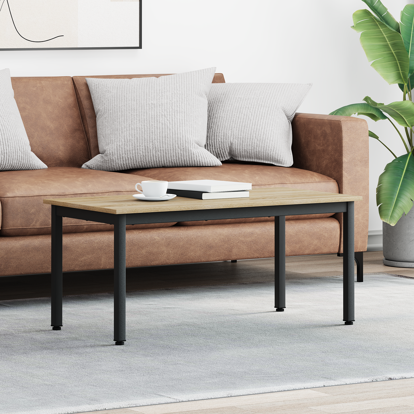 Coffee Table Sonoma 100 x 50 x 45 cm Engineered Wood