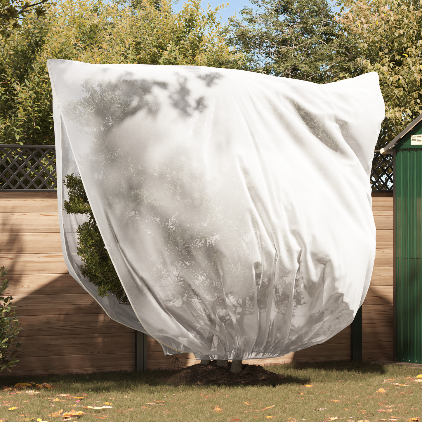 Frost Protection Plant Fleece Covers 3 pcs White 2 x 2.36 m